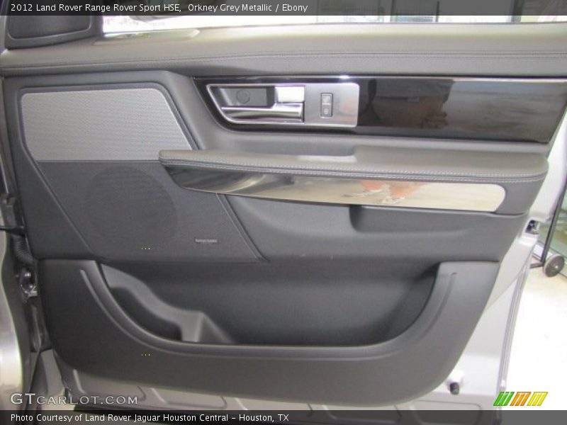Orkney Grey Metallic / Ebony 2012 Land Rover Range Rover Sport HSE