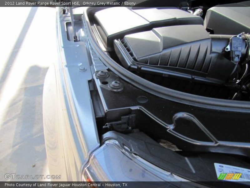 Orkney Grey Metallic / Ebony 2012 Land Rover Range Rover Sport HSE