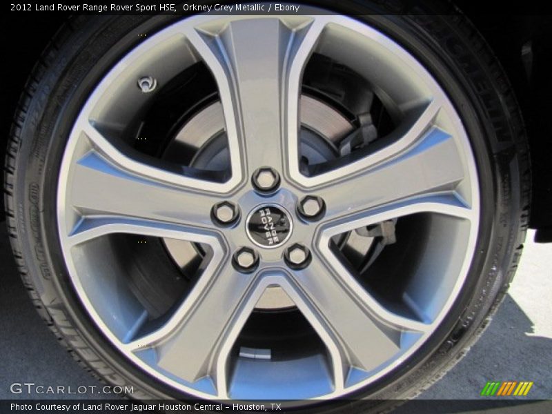 Orkney Grey Metallic / Ebony 2012 Land Rover Range Rover Sport HSE