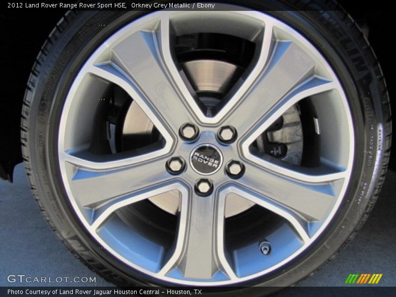 Orkney Grey Metallic / Ebony 2012 Land Rover Range Rover Sport HSE