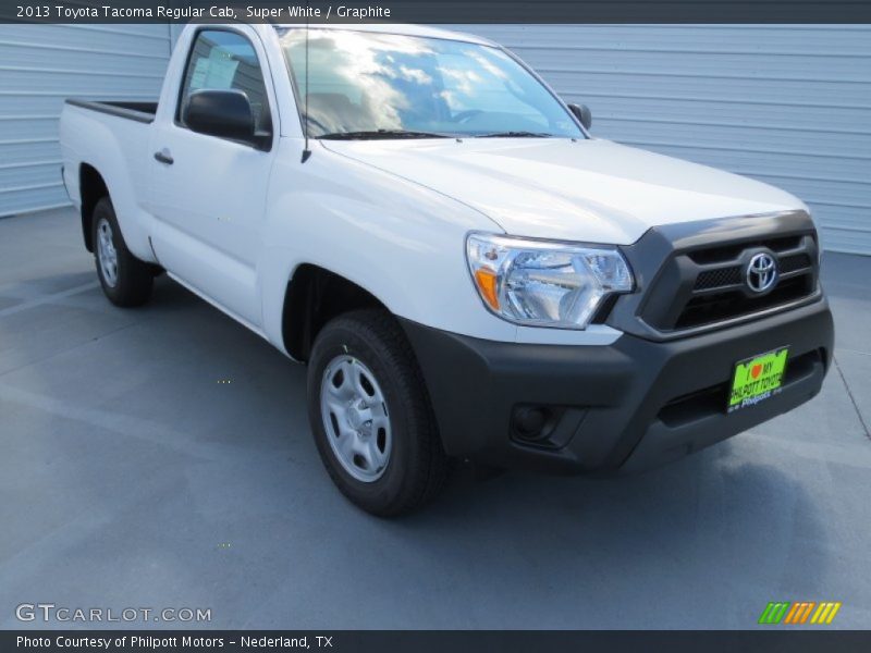 Front 3/4 View of 2013 Tacoma Regular Cab