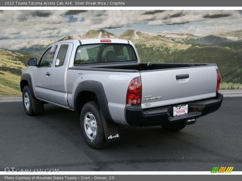Silver Streak Mica / Graphite 2013 Toyota Tacoma Access Cab 4x4