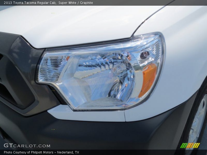 Super White / Graphite 2013 Toyota Tacoma Regular Cab