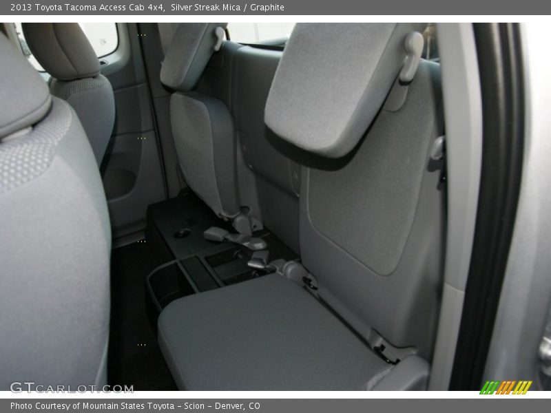 Rear Seat of 2013 Tacoma Access Cab 4x4