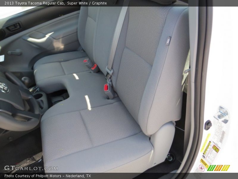  2013 Tacoma Regular Cab Graphite Interior