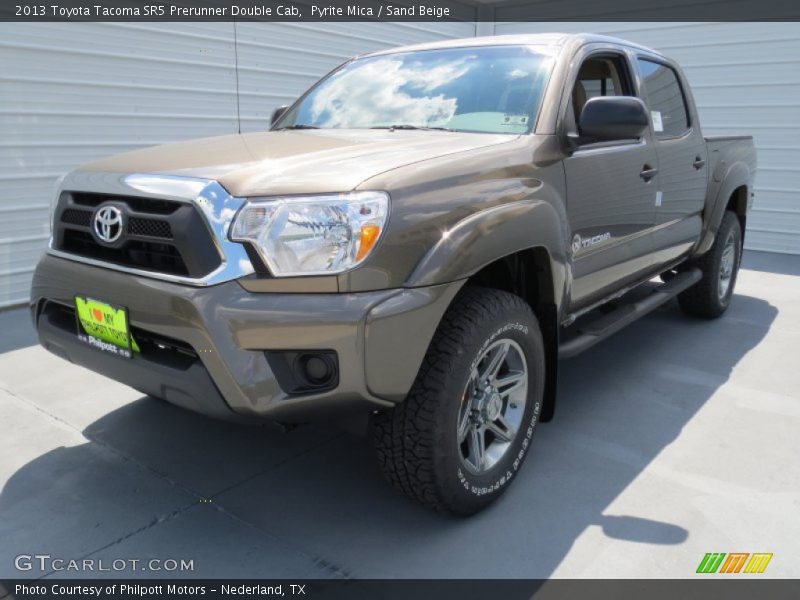 Pyrite Mica / Sand Beige 2013 Toyota Tacoma SR5 Prerunner Double Cab
