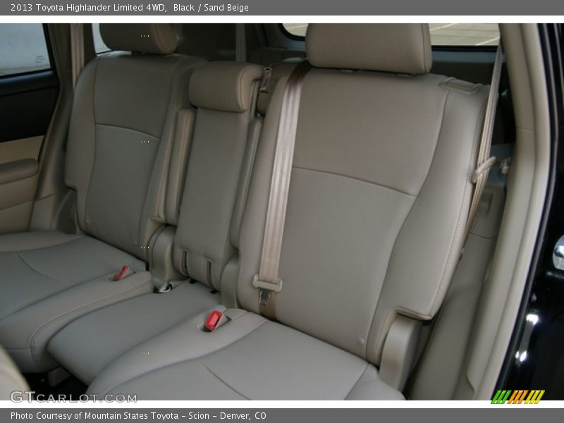 Black / Sand Beige 2013 Toyota Highlander Limited 4WD