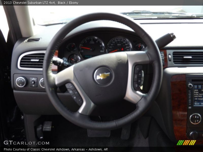 Black / Ebony 2013 Chevrolet Suburban LTZ 4x4