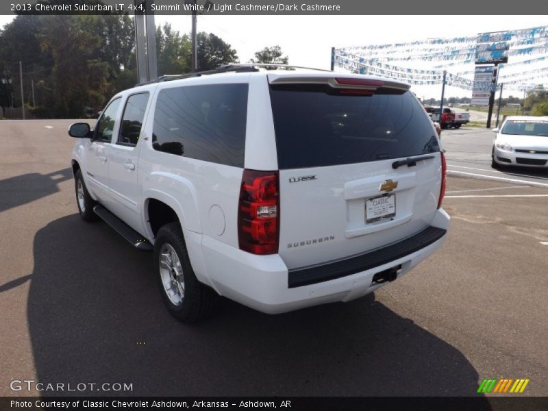 Summit White / Light Cashmere/Dark Cashmere 2013 Chevrolet Suburban LT 4x4