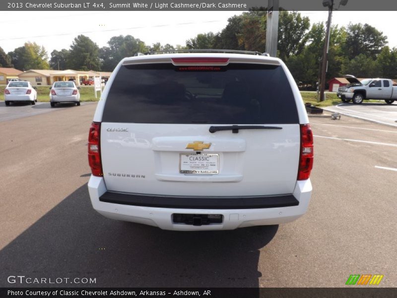 Summit White / Light Cashmere/Dark Cashmere 2013 Chevrolet Suburban LT 4x4