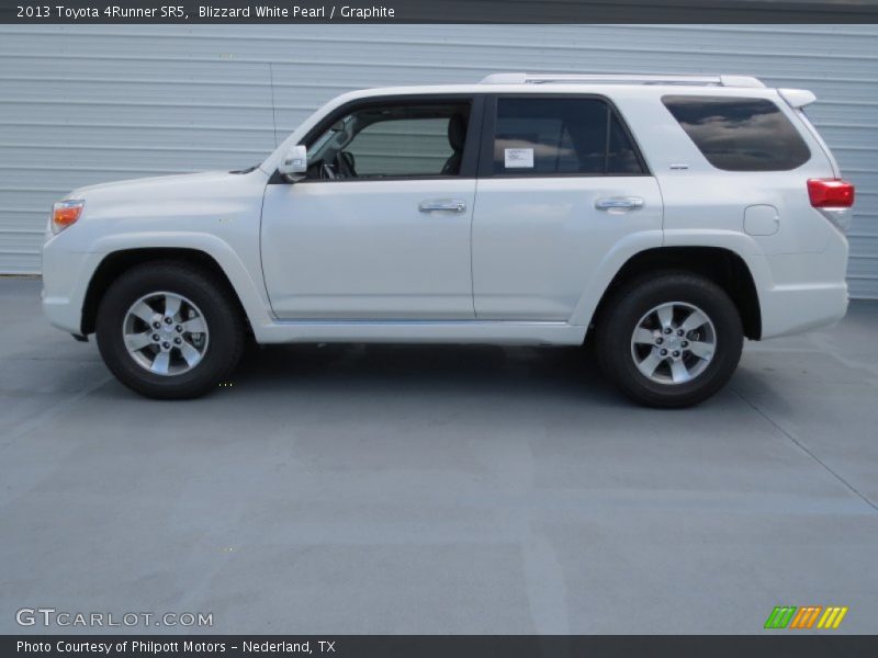 Blizzard White Pearl / Graphite 2013 Toyota 4Runner SR5