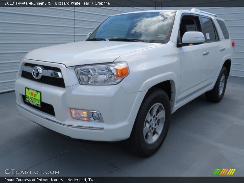 Blizzard White Pearl / Graphite 2013 Toyota 4Runner SR5