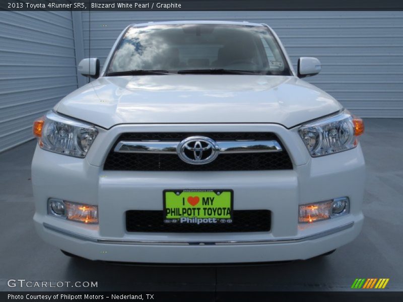 Blizzard White Pearl / Graphite 2013 Toyota 4Runner SR5