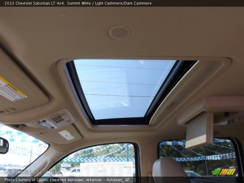 Summit White / Light Cashmere/Dark Cashmere 2013 Chevrolet Suburban LT 4x4