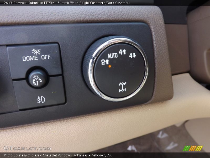Controls of 2013 Suburban LT 4x4