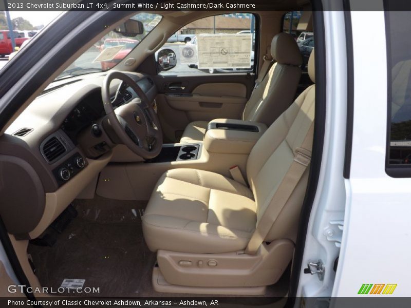  2013 Suburban LT 4x4 Light Cashmere/Dark Cashmere Interior