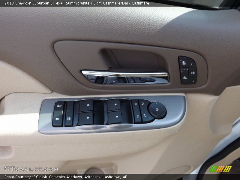 Controls of 2013 Suburban LT 4x4