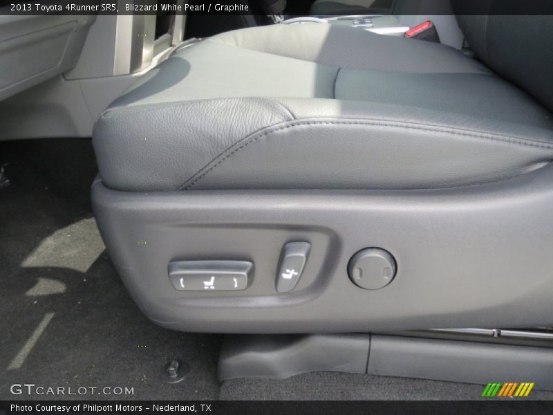 Front Seat of 2013 4Runner SR5