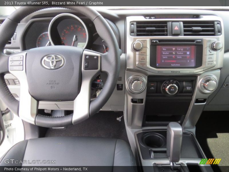 Dashboard of 2013 4Runner SR5