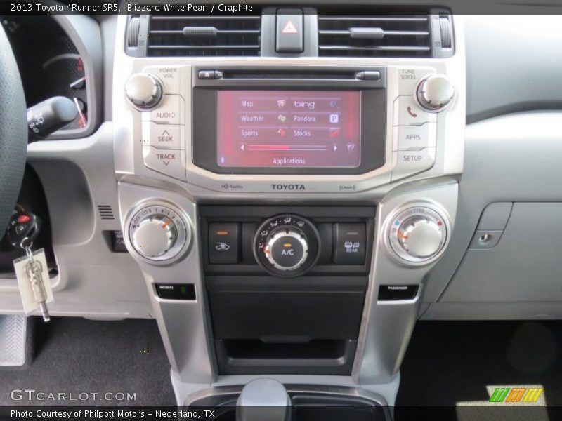 Controls of 2013 4Runner SR5