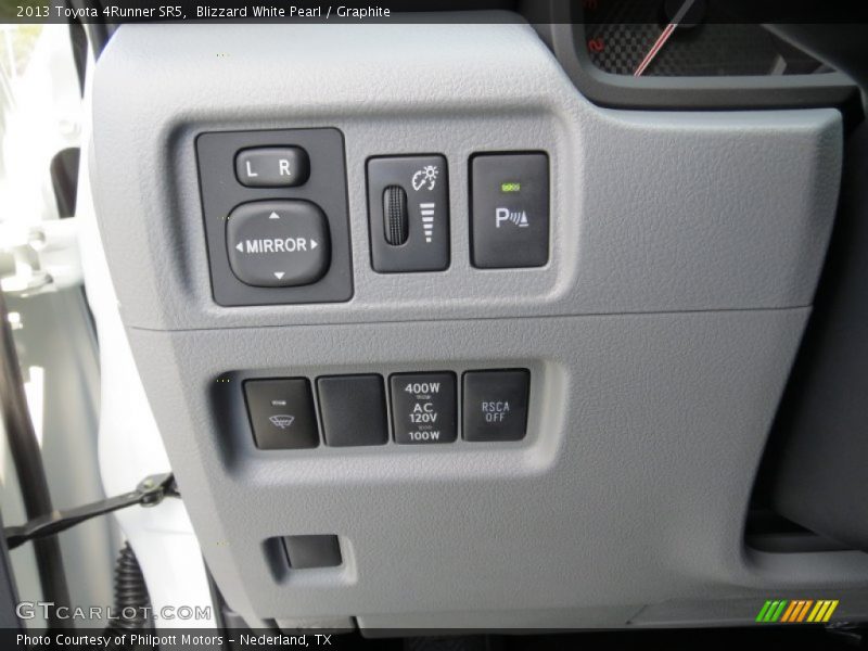 Controls of 2013 4Runner SR5