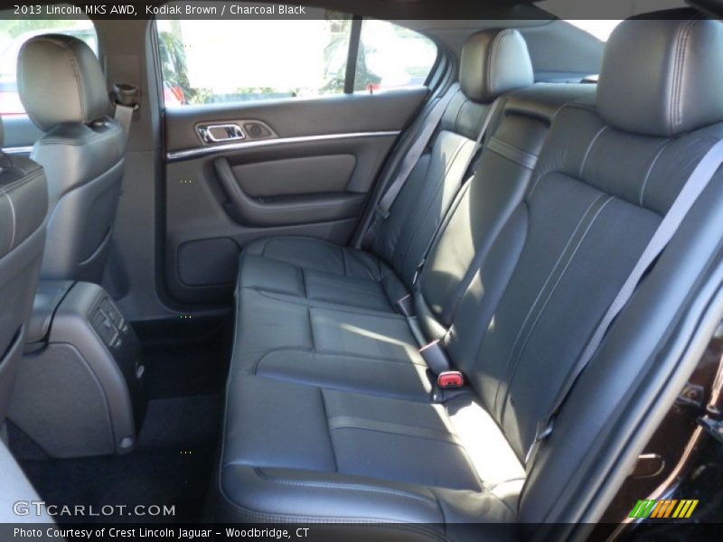 Kodiak Brown / Charcoal Black 2013 Lincoln MKS AWD