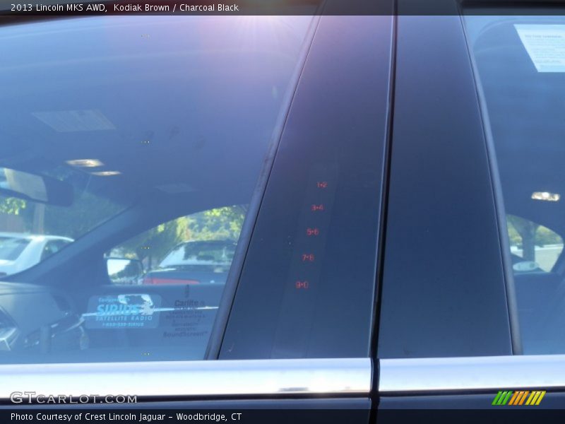 Kodiak Brown / Charcoal Black 2013 Lincoln MKS AWD