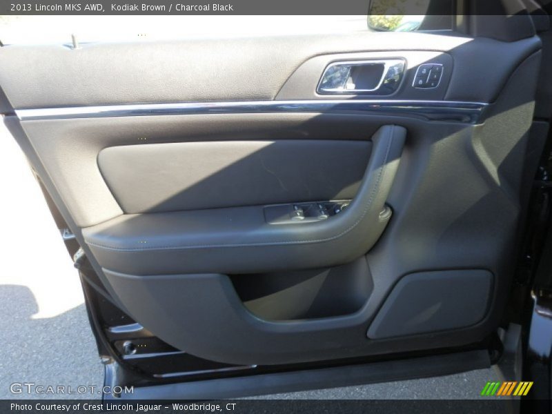 Kodiak Brown / Charcoal Black 2013 Lincoln MKS AWD