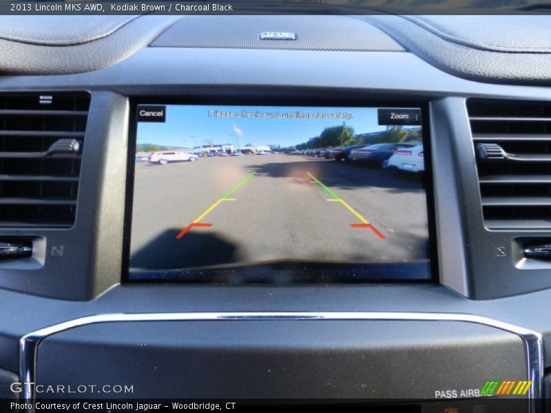 Kodiak Brown / Charcoal Black 2013 Lincoln MKS AWD