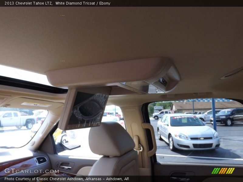 White Diamond Tricoat / Ebony 2013 Chevrolet Tahoe LTZ