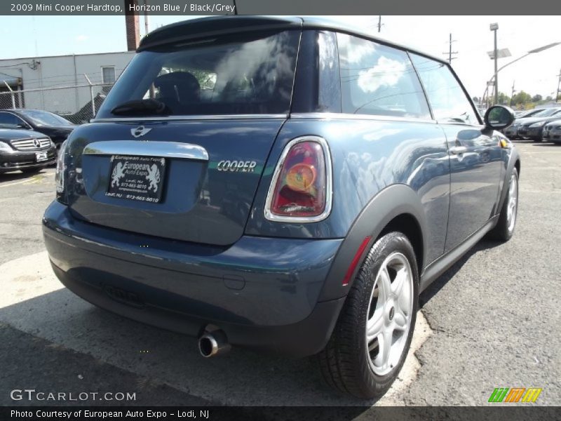Horizon Blue / Black/Grey 2009 Mini Cooper Hardtop