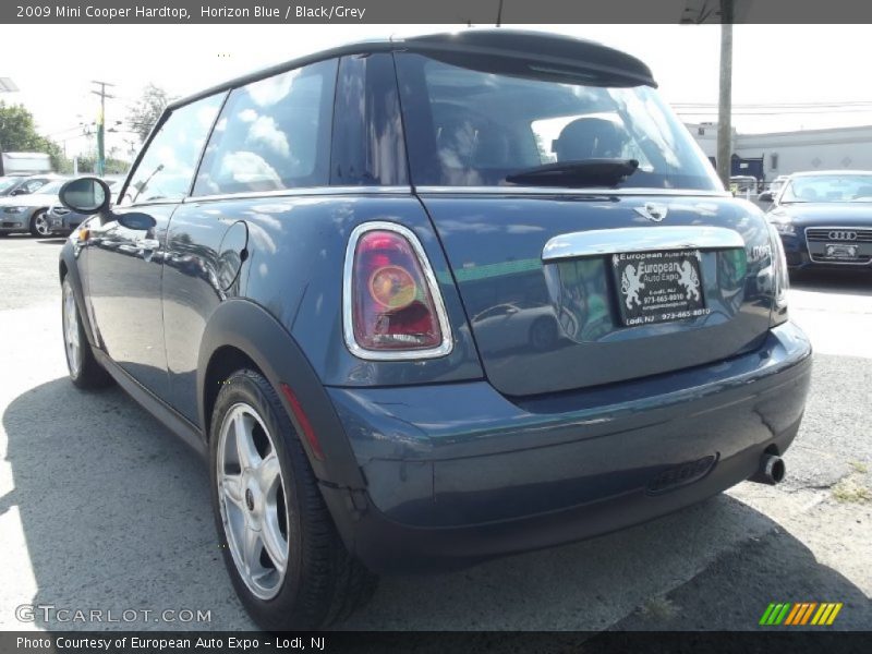 Horizon Blue / Black/Grey 2009 Mini Cooper Hardtop