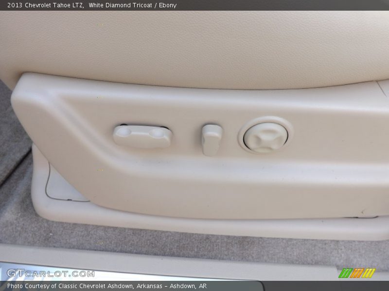 White Diamond Tricoat / Ebony 2013 Chevrolet Tahoe LTZ