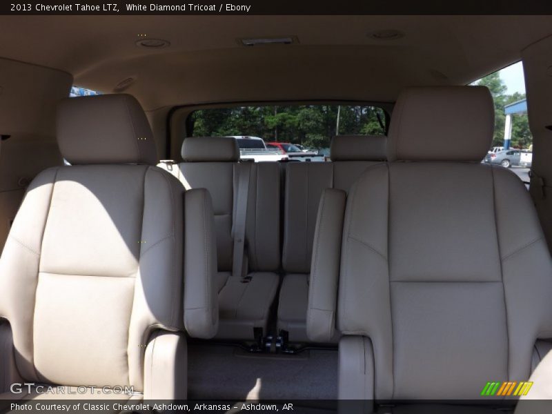 White Diamond Tricoat / Ebony 2013 Chevrolet Tahoe LTZ