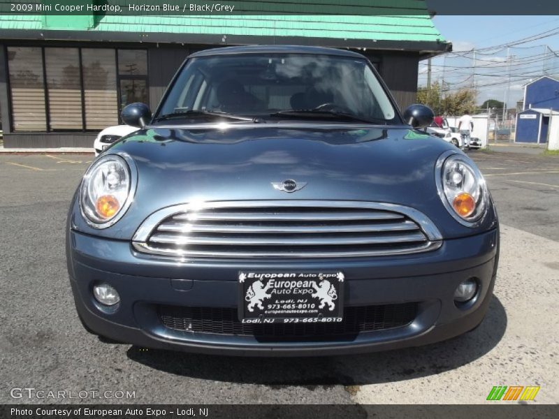 Horizon Blue / Black/Grey 2009 Mini Cooper Hardtop