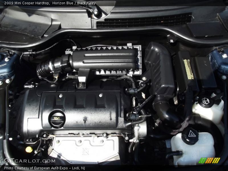 Horizon Blue / Black/Grey 2009 Mini Cooper Hardtop