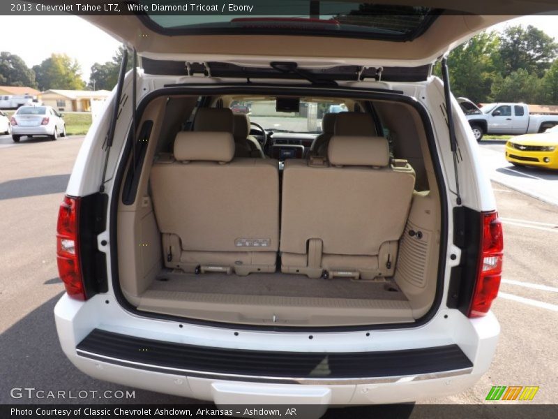 White Diamond Tricoat / Ebony 2013 Chevrolet Tahoe LTZ