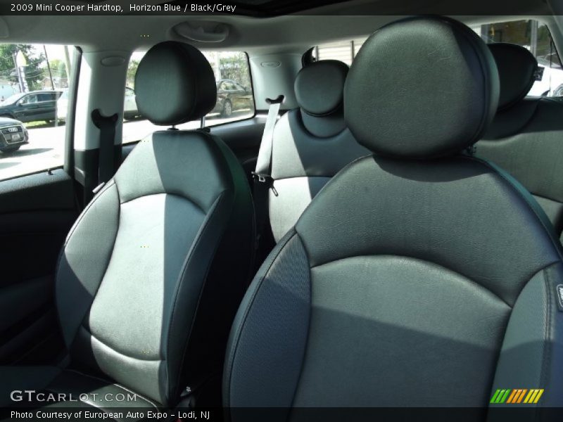 Horizon Blue / Black/Grey 2009 Mini Cooper Hardtop