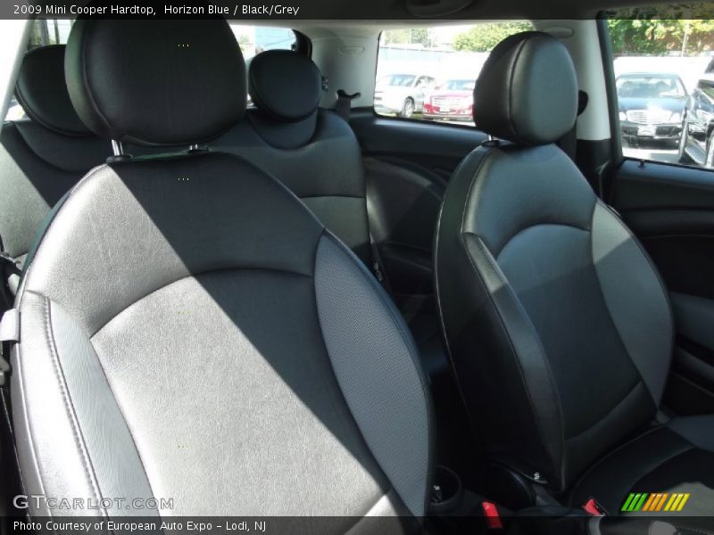 Horizon Blue / Black/Grey 2009 Mini Cooper Hardtop