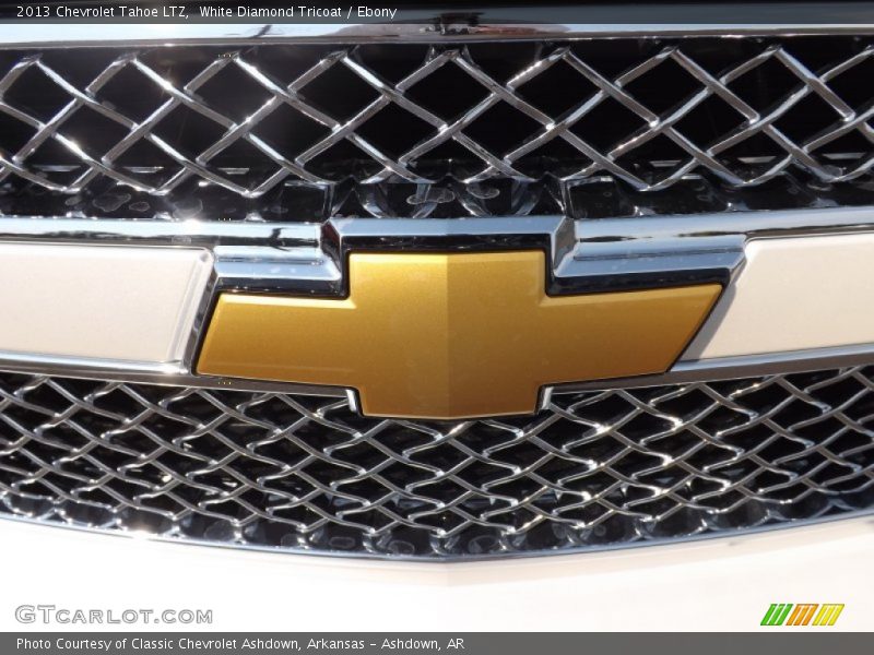 White Diamond Tricoat / Ebony 2013 Chevrolet Tahoe LTZ