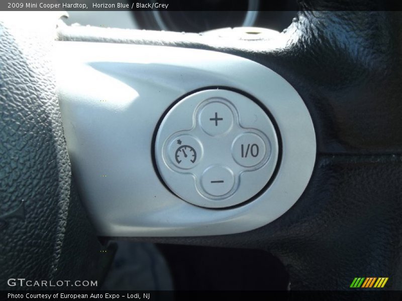 Horizon Blue / Black/Grey 2009 Mini Cooper Hardtop