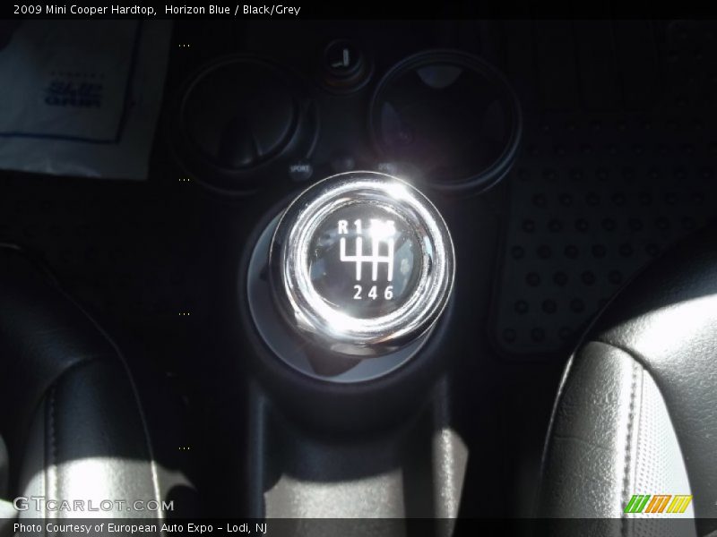 Horizon Blue / Black/Grey 2009 Mini Cooper Hardtop