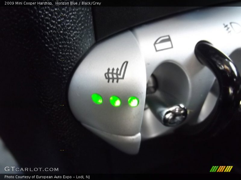 Horizon Blue / Black/Grey 2009 Mini Cooper Hardtop