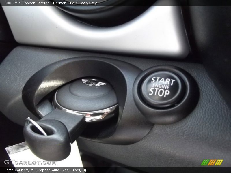 Horizon Blue / Black/Grey 2009 Mini Cooper Hardtop