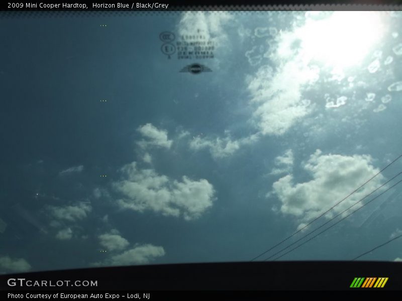Horizon Blue / Black/Grey 2009 Mini Cooper Hardtop