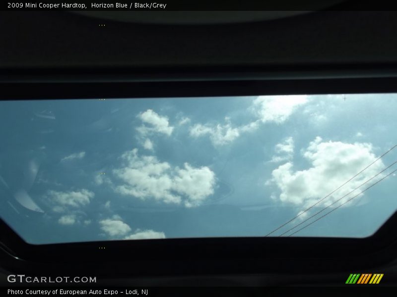 Horizon Blue / Black/Grey 2009 Mini Cooper Hardtop