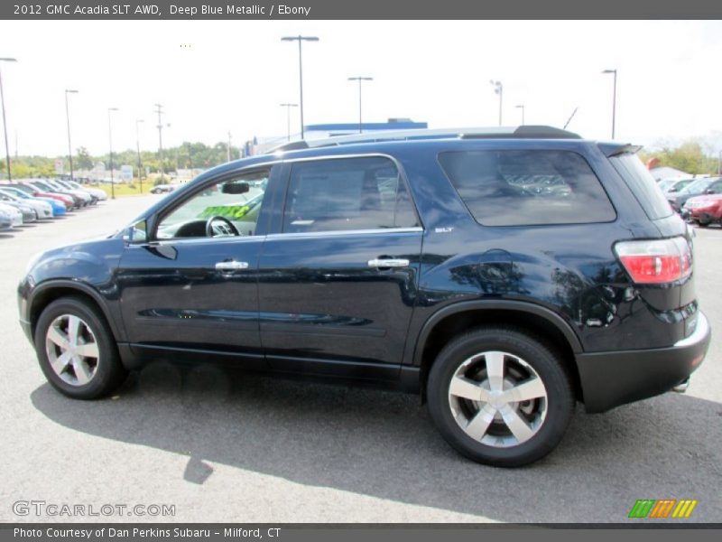Deep Blue Metallic / Ebony 2012 GMC Acadia SLT AWD