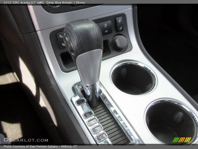 Deep Blue Metallic / Ebony 2012 GMC Acadia SLT AWD