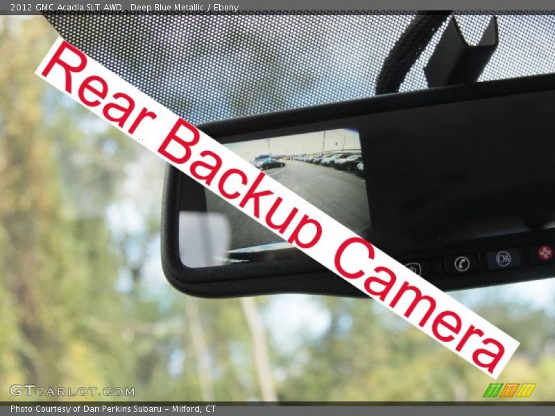 Deep Blue Metallic / Ebony 2012 GMC Acadia SLT AWD