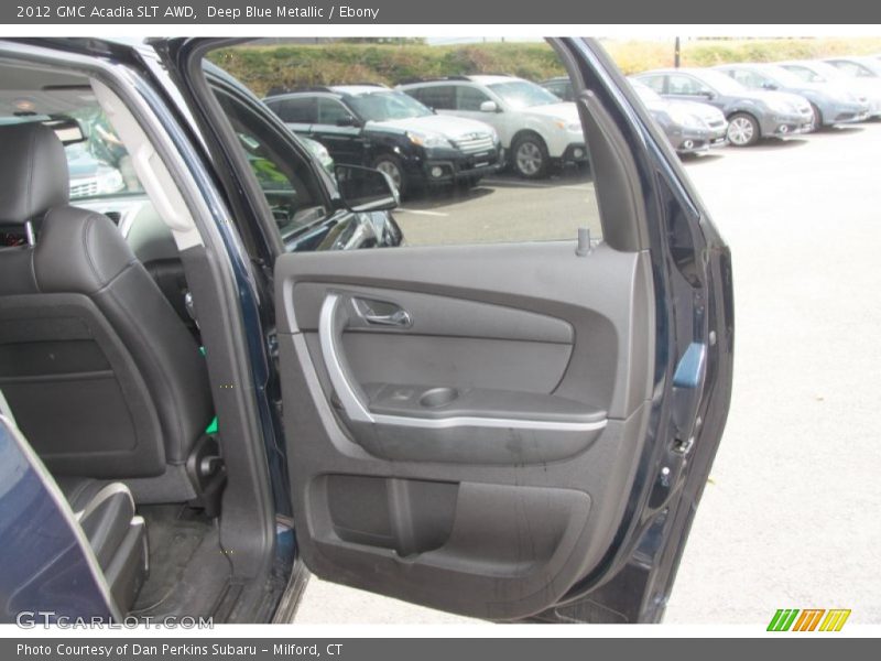 Deep Blue Metallic / Ebony 2012 GMC Acadia SLT AWD